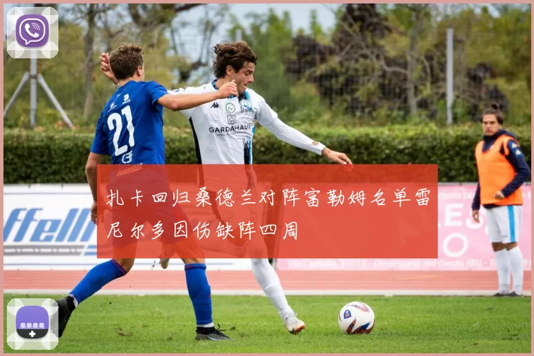 扎卡回归桑德兰对阵富勒姆名单雷尼尔多因伤缺阵四周
